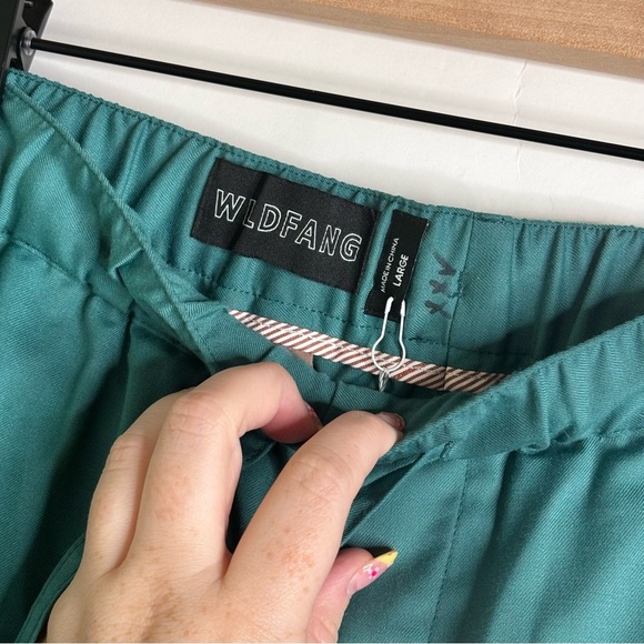 Wildfang The Empower Drawstring Jogger Pant NWT Unisex Large Marine Blue New - Picture 15 of 15